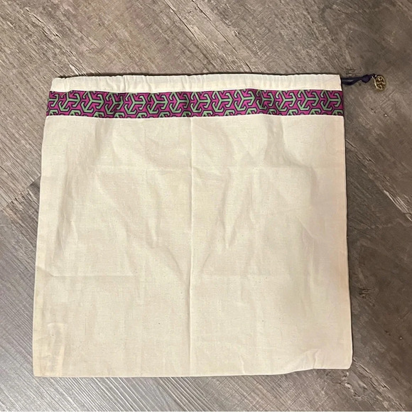 Tory Burch Women's Canvas Drawstring Dust Bag - Picture 1 of 5